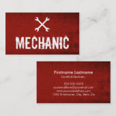 Cartes de visite des véhicules à moteur de (Devant / Derrière)