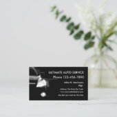 Cartes de visite des véhicules à moteur frais (Debout devant)