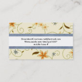 CARTES DE VISITE DESIGNER (Dos)