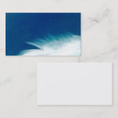 Cartes de visite d'esprit d'oiseau d'aile de plume (Devant / Derrière)