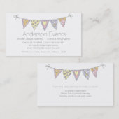 Cartes de visite dessinés donnants un petit coup (Devant / Derrière)