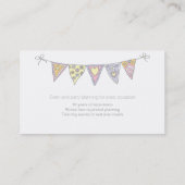 Cartes de visite dessinés donnants un petit coup (Dos)