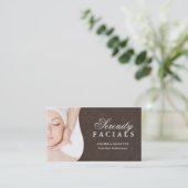 Cartes de visite d'Esthetician (Debout devant)