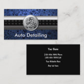 Cartes de visite détaillants automatiques (Devant / Derrière)