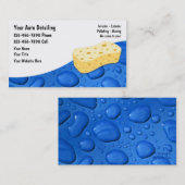 Cartes de visite détaillants automatiques (Devant / Derrière)