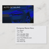 Cartes de visite détaillants des véhicules à (Devant / Derrière)