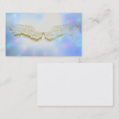 Cartes de visite d'étoile de lumière d'ange (Devant / Derrière)