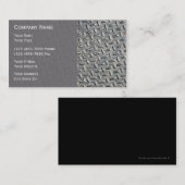 Cartes de visite d'expédition (Devant / Derrière)