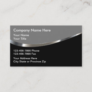 Cartes de visite d'expert-comptable vernis moderne