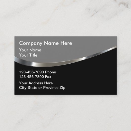 Cartes de visite d'expert-comptable vernis moderne (Devant)