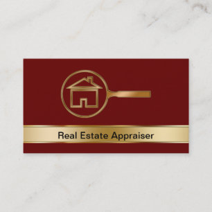 Cartes de visite d'expert immobilier