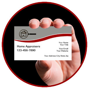 Cartes de visite d'expert immobilier