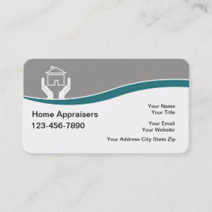 Cartes de visite d'expert immobilier