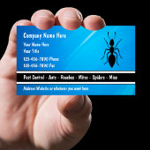 Cartes de visite d'exterminateur