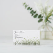 Cartes de visite d'herbe de marais (Debout devant)