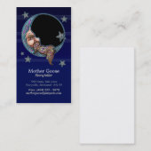 Cartes de visite d'homme de lune de Knotwork (Devant / Derrière)