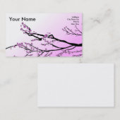 Cartes de visite d'huile essentielle (Devant / Derrière)