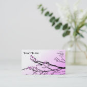 Cartes de visite d'huile essentielle (Debout devant)