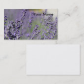 Cartes de visite d'huile essentielle avec la (Devant / Derrière)