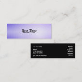 Cartes de visite d'hypnose (Devant / Derrière)