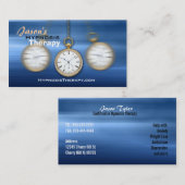 Cartes de visite d'hypnose (Devant / Derrière)