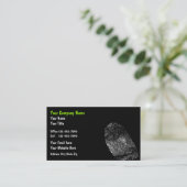 Cartes de visite d'identité (Debout devant)