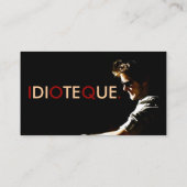 Cartes de visite d'Idioteque (Dos)