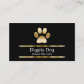 Cartes de visite Diggity Dog (Devant)
