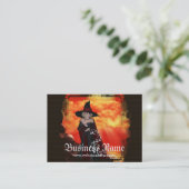 Cartes de visite d'imaginaire de la sorcière 1 de (Debout devant)