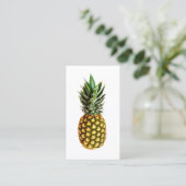 Cartes de visite d'impression d'ananas (Debout devant)