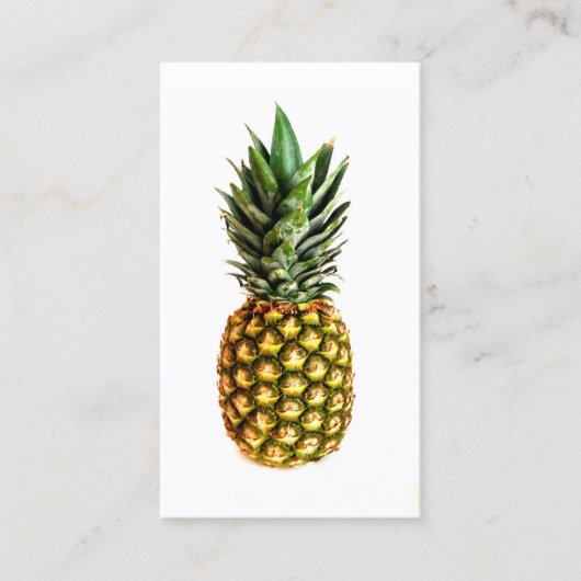 Cartes de visite d'impression d'ananas (Devant)