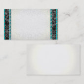 Cartes de visite d'indigène du Texas de sud-ouest (Devant / Derrière)