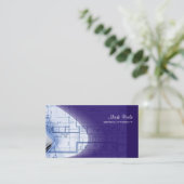 cartes de visite d'Indigo Blue Architect (Debout devant)