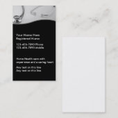 Cartes de visite d'infirmière (Devant / Derrière)