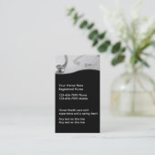 Cartes de visite d'infirmière (Debout devant)