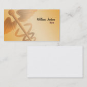 Cartes de visite d'infirmière (Devant / Derrière)