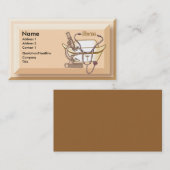 cartes de visite d'infirmière cool (Devant / Derrière)