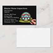 Cartes de visite d'inspection professionnelle à do (Devant / Derrière)