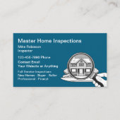 Cartes de visite d'inspection professionnelle à do (Devant)