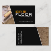 Cartes de visite d'installateurs de plancher (Devant / Derrière)