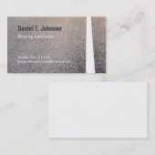 Cartes de visite d'instructeur d'entraînement de (Devant / Derrière)