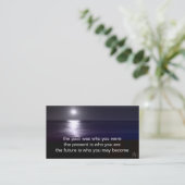 Cartes de visite d'intelligence d'exercice (Debout devant)