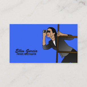 Cartes de visite d'investigateur privé
