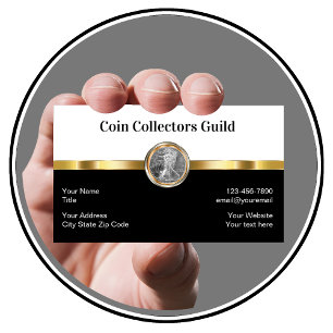 Cartes de visite d'investissement pour collectionn