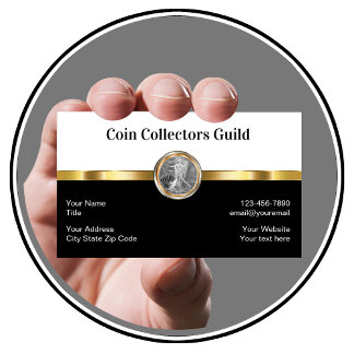 Cartes de visite d'investissement pour collectionn