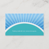 Cartes de visite d'investisseur d'immobiliers (Dos)