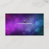 Cartes de visite d'invitation Hocus Pocus (Dos)