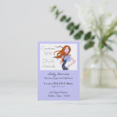 cartes de visite "Diva Attitude" (Debout devant)