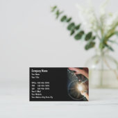 Cartes de visite DJ (Debout devant)