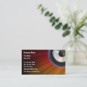 Cartes de visite DJ (Debout devant)